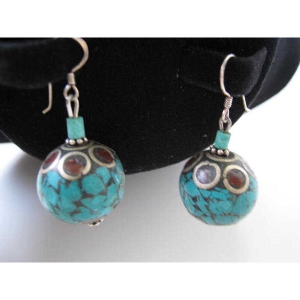 New Nepal Handmade bead Earring Hook